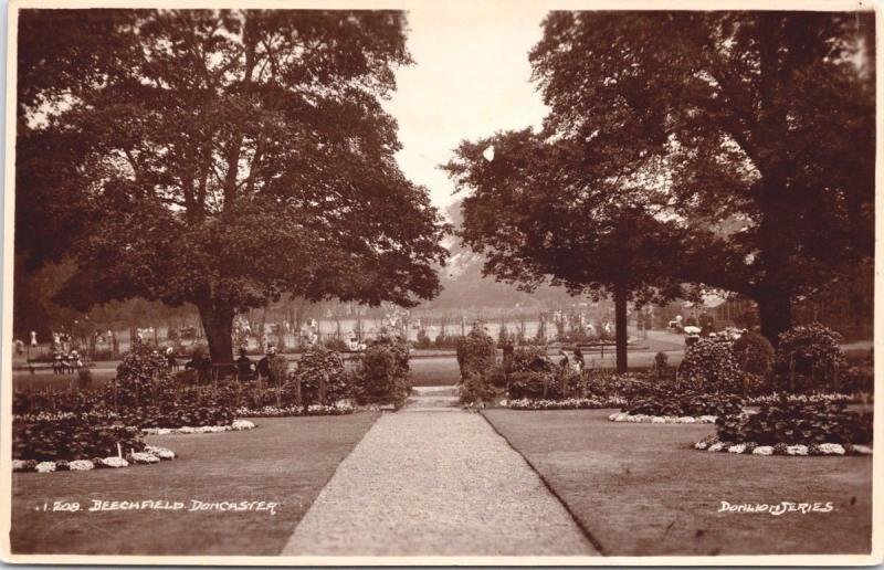 Beechfield Doncaster UK Donlion Real Photo Postcard E33