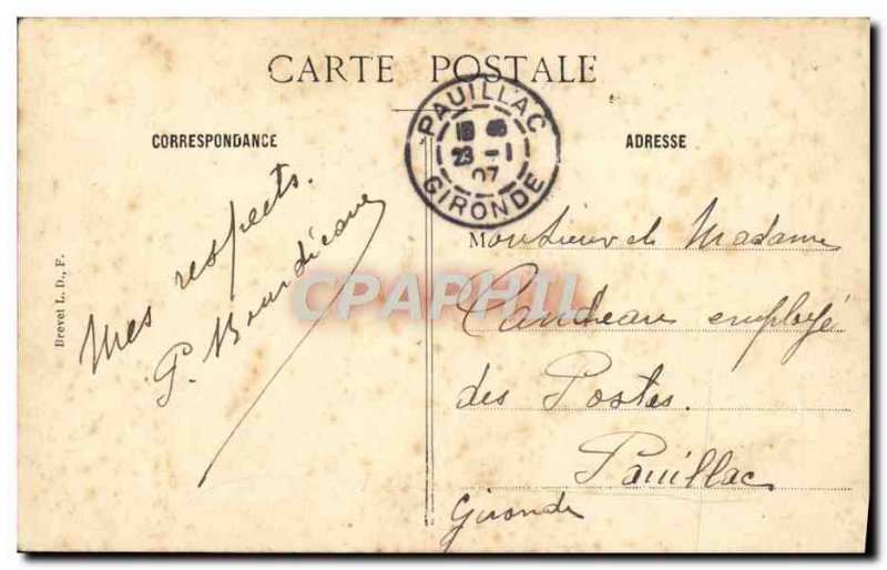 Old Postcard Tour Valenciennes S Gery