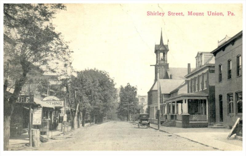 Pennsylvania  Mount Union   Shirley Street   ice Cream Shop, Chase and Willis