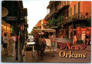 Postcard - French Quarter - New Orleans, Louisiana