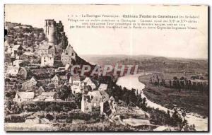 Feudal Chateau Castelnaud - Old Postcard