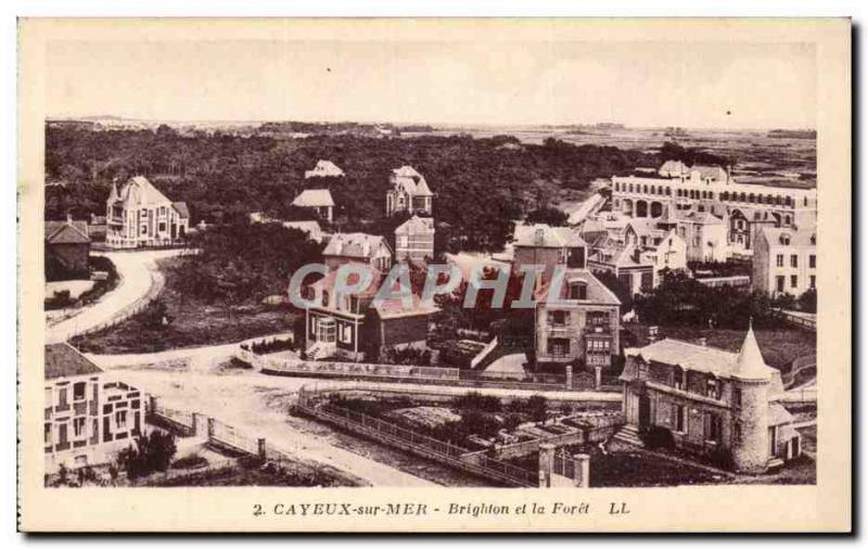 Old Postcard Cayeux sur Mer Brighton and Foret