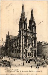 CPA MARSEILLE L'Eglise Saint-Vincent-de-Paul - Les Reformes (1294597)