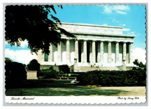 Postcard DC Lincoln Memorial Washington DC Continental View Card