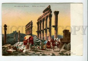 428332 Syria PALMYRA arabian CAMEL Vintage undivided back postcard