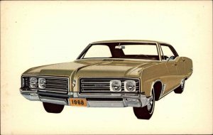 1968 Buick Wildcat 4-Door Hardtop Classic Car Ad Advertising Vintage Postcard