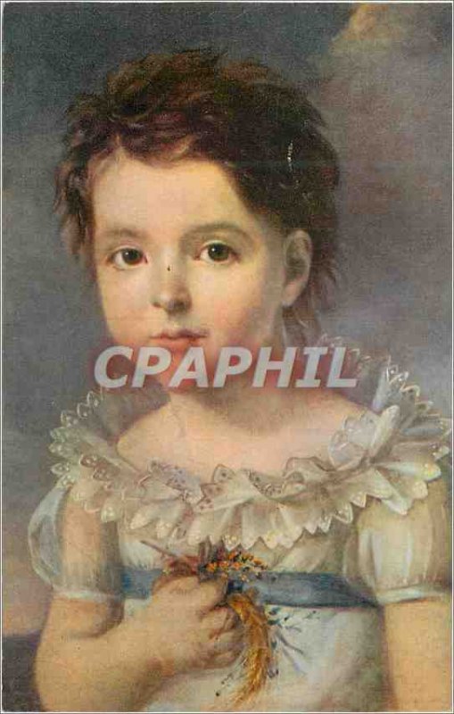 Postcard Old Gerard (1770 1837) Portrait Presume Queen Hortense Musee Calvet ...