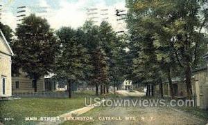 Main Street Lexington NY 1910
