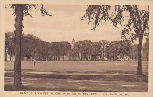 New Hampshire Hanover Campus Looking North Dartmouth College  Albertype