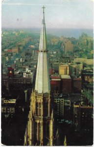 US Chicago Temple - Clark & Washington Streets.  Mint Card.