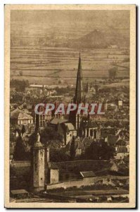 Old Postcard Autun Ancient La Cathedrale Saint Lazare