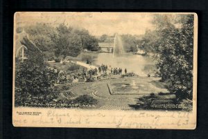 N40c Panorama Dayton, Floral Garden & Lakes, Soldiers Home John Meyers 1908