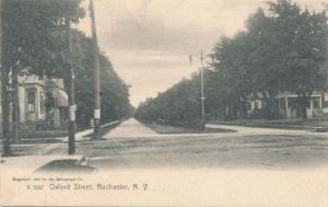 Rochester, New York - Oxford Street by Rotograph - pm 1908 - UDB