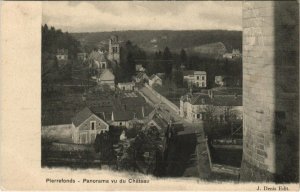 CPA PIERREFONDS - Panorama vu du Chateau (130257)