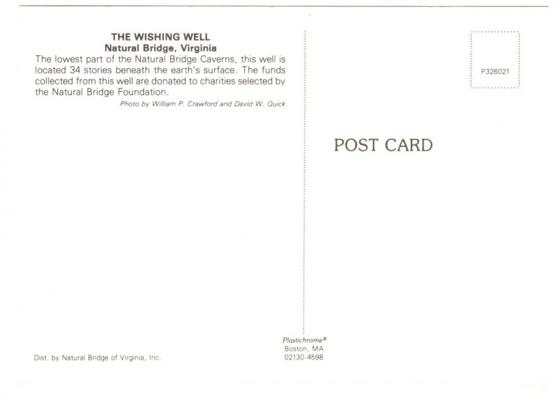 The Wishing Well, Natural Bridge Caverns,  Virginia