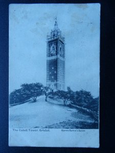 Bristol THE CABOT TOWER c1904 Postcard by Harvey Barton