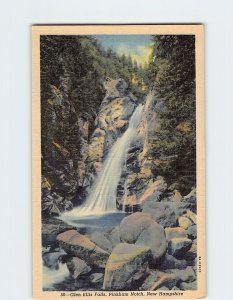 Postcard Glen Ellis Falls, Pinkham Notch, Jackson, New Hampshire