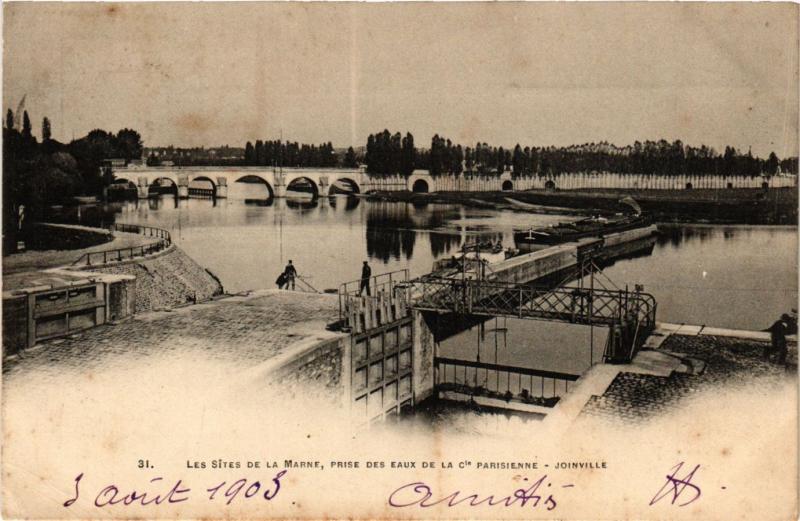 CPA Les Sites de la Marne prise eaux de la Cle Parisienne-JOINVILLE (659497)
