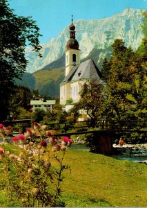 Germany Ramsau Bei Berchtesgaden Mit Reiteralpe