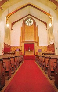 WALLINGFORD, CT Connecticut  SANCTUARY~FIRST CONGREGATIONAL CHURCH  Postcard