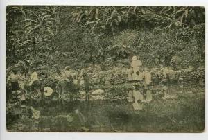 Jamaica Native Washer Women Early Postcard