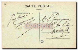 Old Postcard Valencia Square and Statue Championnet