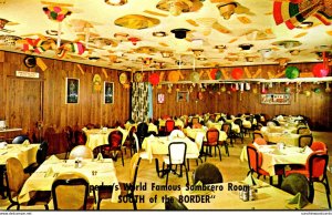 South Carolina South Of The Border Pedro's Famous Restaurant Sombrero Room