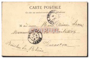 Old Postcard Saint Julien l & # 39Ars Le Chateau Le Vieux Donjon and Window M...