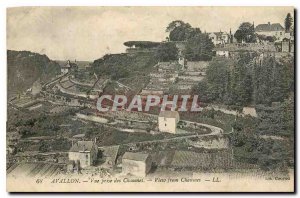 Old Postcard Avallon shooting Chaumes