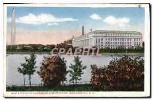 Old Postcard New Bureau Of Engraving And Printing Washington D C.