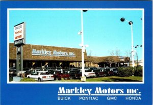 Fort Collins, CO Colorado MARKLEY MOTORS Car Dealership~Auto Sales 4X6 Postcard