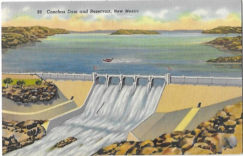 Conchas Dam & Reservoir Northeastern New Mexico