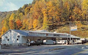 Cool Spring Park Rest Area Exxon Gas Pumps US Route 50 West Virginia postcard