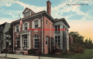 VA, Norfolk, Virginia, Elk's Club, Exterior View, Louis Kaufmann No A-48635