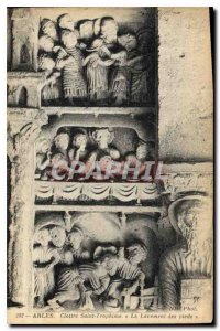 Postcard Ancient Arles Cloitre Saint Trophime The Washing of the Feet