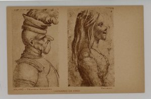 Caricatures by Leonardo Da Vinci