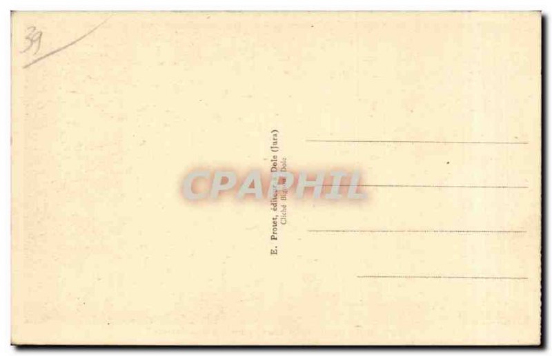 Dole - Court St. Mauris - Shepherd Statue - Old Postcard