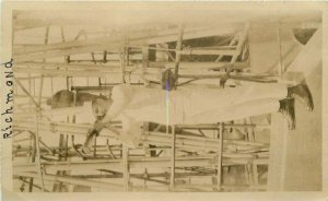 1920s Military Sailor Telescope Navy RPPC Photo Postcard 20-9115