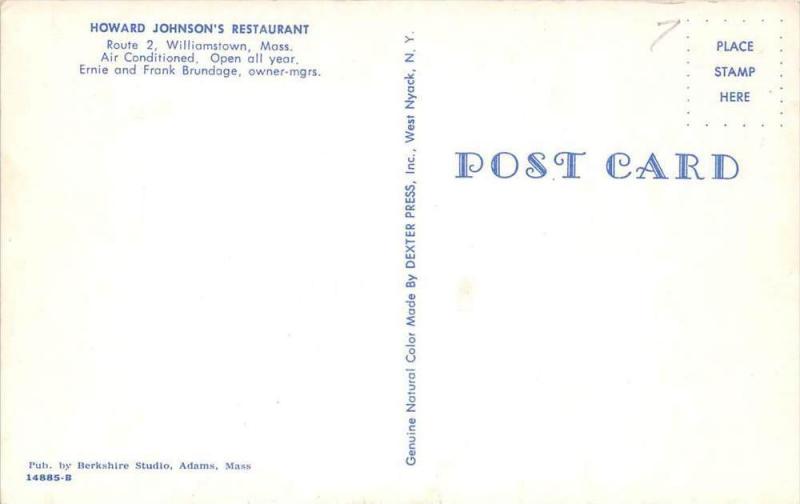 4510  MA Williamsburg   Howard Johnson´s Restaurant