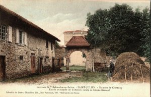 Environs Villefranche Sur Saone Saint Julien Postcard Antique Undivided Back UNP 