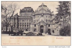 Theater Mit Foyer (Seitenansicht), Wiesbaden (Hesse), Germany, 1900-1910s