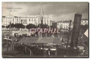 Royan les Bains - The Port - Old Postcard