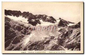 Old Postcard Environs d & # 39Argentiere Cabin and cervical Berard