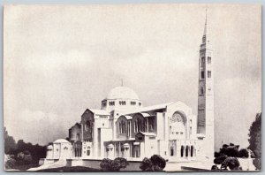 Vtg Washington DC The National Shrine of the Immaculate Conception Postcard