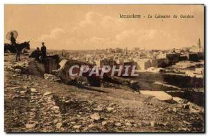  Israel - Jerusalem - das Martyrium von Gordon - Esel - Esel - Ansichtskarten