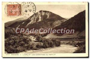 Old Postcard Modane Arc And The Fire Of Replat