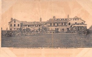 Edgewood Residence of H Harkness Flagler in Hyde Park, New York