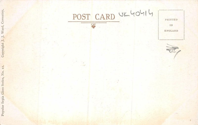 uk40414 warwick castle real photo uk