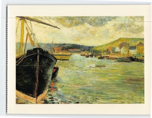 Postcard The Port of Rouen By Paul Gauguin Rouen France