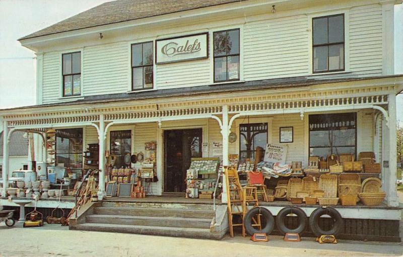 Barrington New Hampshire Calefs Famous Country Store Vintage Postcard K20710